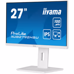 iiyama ProLite XUB2792HSU-W6 LED display 68,6 cm (27") 1920 x 1080 pixels Full HD Blanc