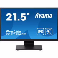 iiyama ProLite T2252MSC-B2AG, 54,6 cm (21.5"), 1920 x 1080 pixels, Full HD, LCD, 5 ms, Noir