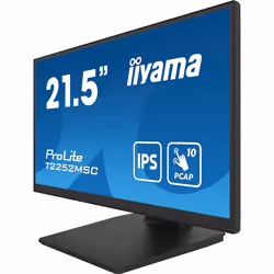 iiyama ProLite T2252MSC-B2AG écran plat de PC 54,6 cm (21.5") 1920 x 1080 pixels Full HD LCD Écran tactile Noir - Vue supplémentaire 4