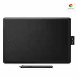 Wacom One by Medium tablette graphique 2540 lpi 216 x 135 mm USB Noir