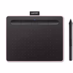 Wacom Intuos , Avec fil &sans fil, 2540 lpi, 152 x 95 mm, USB/Bluetooth, 7 mm, Stylo