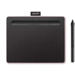 Tablette Graphique Wacom Intuos Noir/Rose - 2540 lpi - 152x95mm - USB/Bluetooth