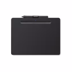 Wacom Intuos M Bluetooth, Avec fil &sans fil, 2540 lpi, 216 x 135 mm, USB/Bluetooth, 7 mm, Stylo