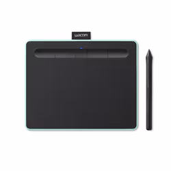 Wacom Intuos M Bluetooth, Avec fil &sans fil, 2540 lpi, 216 x 135 mm, USB/Bluetooth, 7 mm, Stylo