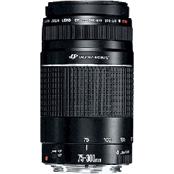 Canon EF 75-300mm f/4.0-5.6 III USM SLR Téléobjectif Noir