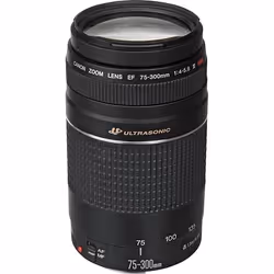 Canon EF 75-300mm f/4.0-5.6 III USM SLR Téléobjectif Noir