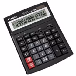Canon WS-1610T, Bureau, Calculatrice à écran, 16 chiffres, Noir
