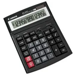 Canon WS-1610T calculatrice Bureau Calculatrice à écran Noir