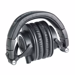 Audio-Technica ATH-M50X écouteur/casque Écouteurs Avec fil Arceau Musique Noir - Vue supplémentaire 3