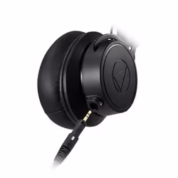 Audio-Technica ATH-M60X écouteur/casque Écouteurs Avec fil Arceau Musique Noir - Vue supplémentaire 2