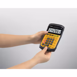 Casio WM-320MT calculatrice Poche Calculatrice à écran Noir, Jaune - Vue supplémentaire 2
