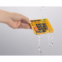 Casio WM-320MT calculatrice Poche Calculatrice à écran Noir, Jaune - Vue supplémentaire 4