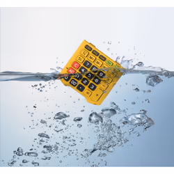 Casio WM-320MT calculatrice Poche Calculatrice à écran Noir, Jaune - Vue supplémentaire 5