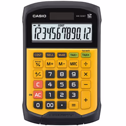 Casio WM-320MT calculatrice Poche Calculatrice à écran Noir, Jaune - Vue supplémentaire 6