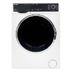 Machine à laver SHARP frontale 8 Kg - Blanc (ES-FP814CX-W)