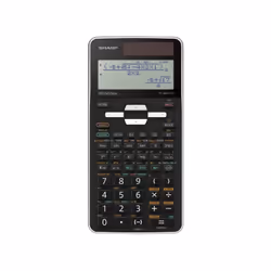 Calculatrice Scientifique Sharp EL-W506T - Type d'écran Matrice de points - Capacité de l’écran 16 - Alimentation Solaire & P ...