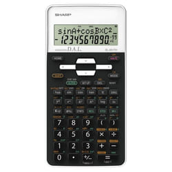 Sharp EL531TH calculatrice Poche Calculatrice scientifique Noir, Blanc