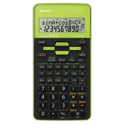 Sharp EL-531TH calculatrice Poche Calculatrice scientifique Noir, Vert