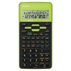 Sharp EL-531TH calculatrice Poche Calculatrice scientifique Noir, Vert