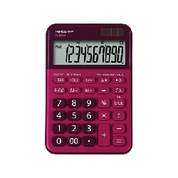 Sharp EL-M335 calculatrice Bureau Calculatrice basique Rouge