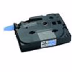 Brother Blue on White Gloss Laminated Tape