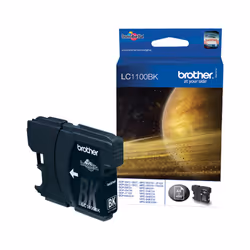 Brother LC-1100BK Black Ink Cartridge, Original, Encre à pigments, Noir, DCP-385C DCP-395CN DCP-585CW DCP-J615W DCP-J715W MFC ...