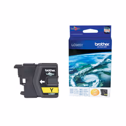 Brother LC985Y, Original, Encre à pigments, Jaune, MFC-J220, MFC-J265W, MFC-J410, MFC-J415W, DCP-J125, DCP-J140W, DCP-J315W,  ...