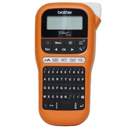 Brother PT-E110 imprimante pour étiquettes Transfert thermique 180 x 180 DPI 20 mm/sec HGe/TZe QWERTY
