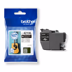 Brother LC-421XLBK cartouche d'encreOriginal Rendement élevé (XL) Noir