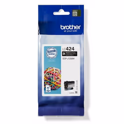 Brother LC-424BK, 6000 pages, 1 pièce(s), Paquet unique