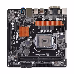 Asrock H110M-DVS R3.0 carte mère Intel® H110 LGA 1151 (Emplacement H4) micro ATX - Vue supplémentaire 4