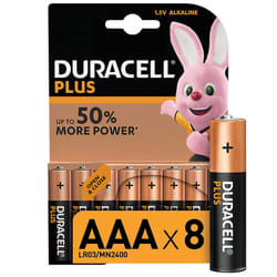 Pile Duracell Plus Power AAA6+2