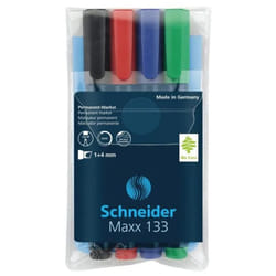 POCH/4 MARQUEUR MAXX 133 PERMANENT POINTE BISEAUTE