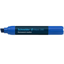 MARQUEUR MAXX 280 PERMANENT (4 à 12mm) BLEU POINTE BISEAUTE