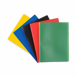 Porte Documents DELI A4 PP 80 P Assortis - EB00802