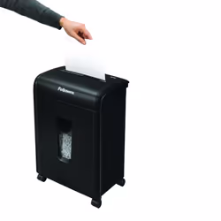 Fellowes Powershred 62MC destructeur de papier Déchiquetage des confettis 23 cm Noir - Vue supplémentaire 3