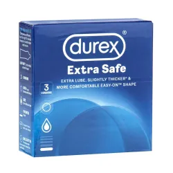 DUREX PRESERVATIF EXTRA SAFE BT 3