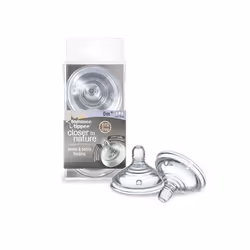 Tommee Tippee Closer to Nature 2 Tétines Débit Variable 0 Mois et +