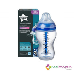 Tommee Tippee Biberon Plastique Bleu 3m+ CTN 340ml