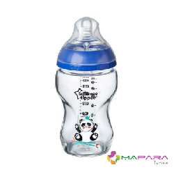 Tommee Tippee C2N Closer to Nature Blue Glass 0m+ 250 ml