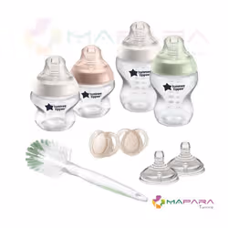 Donnez à votre bébé le meilleur dès le début avec un biberon conçu pour son confort et sa bonne santé. Le biberon auto-stérilisant Tommee Tippee Natural Start Anti-Colic imite la forme du sein pour assurer une prise en bouche naturelle. De plus
