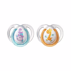 Tommee Tippee Fun Style Sucet 0-6m Mixte x2
