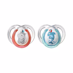 Tommee Tippee Fun Style Sucet 0-6m Mixte x2