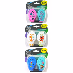 Tommee Tippee Attache Sucettes Ctn x2