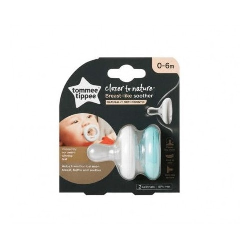 Tommee Tippee C2N Closer to Nature 0-6 m Natural 2 pcs