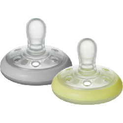 Tommee Tippee C2N Closer to Nature Night 0-6m Natural 2 pcs