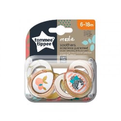 TOMMEE TIPPEE MODA SUCETTE 6-18M X2 - FILLE