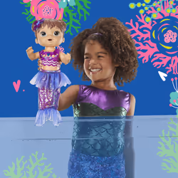 Baby Alive Sirène (Cheveux Bruns) - Vue supplémentaire 5