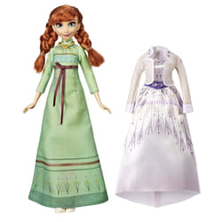 Hasbro Disney La Reine Des Neiges 2 - Poupee Mannequin Avec 2 Tenues Nuit Et Jour - Elsa Ou Anna - 27 cm