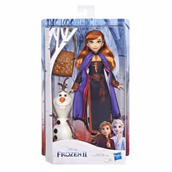 Hasbro Disney La Reine Des Neiges 2 - Coffret Poupees Princesses Disney Anna Et Olaf - Vue supplémentaire 2